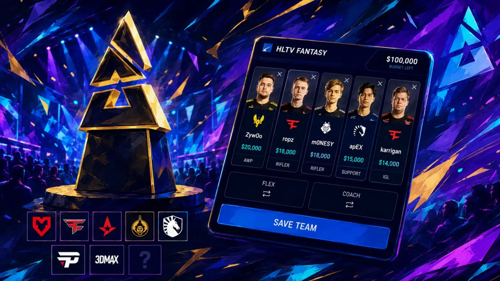 BLAST Bounty Season 2 Finals Begins With $10,000 Fantasy Season for CS2 Fans